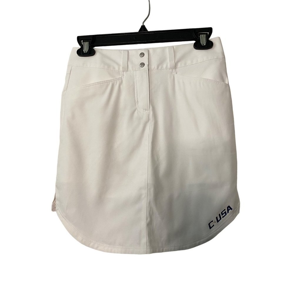 New Adidas white tennis skirt/skort Sz 0